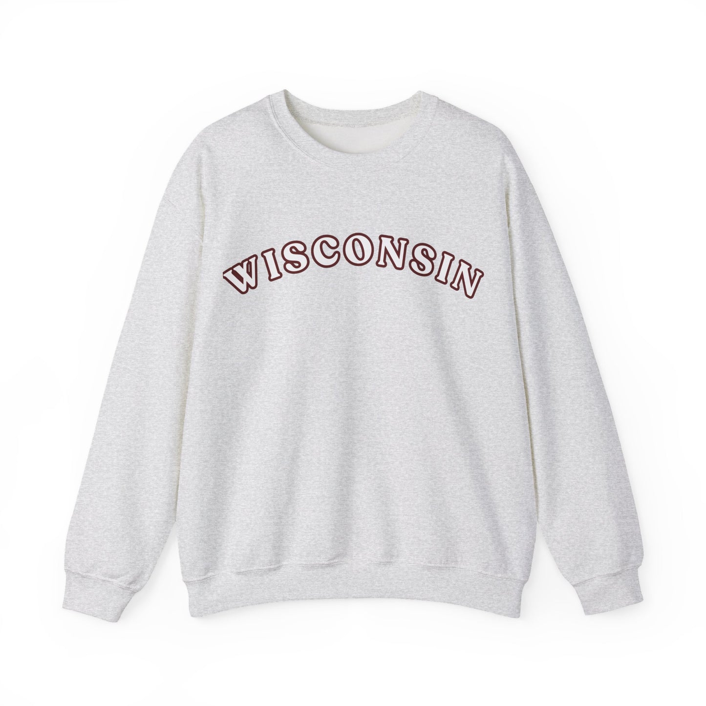 Wisconsin Arch Unisex  Sweatshirt | Soft Cotton Fit | True North