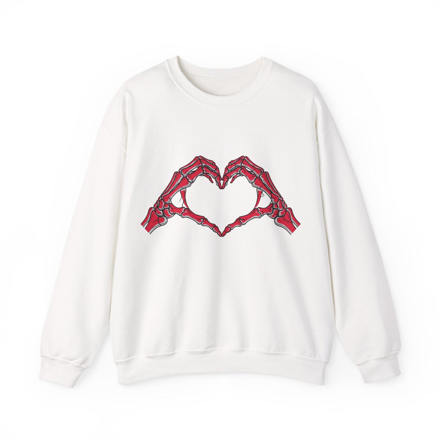 Heart Hands Crewneck Sweatshirt | Spooky Pullover | True North