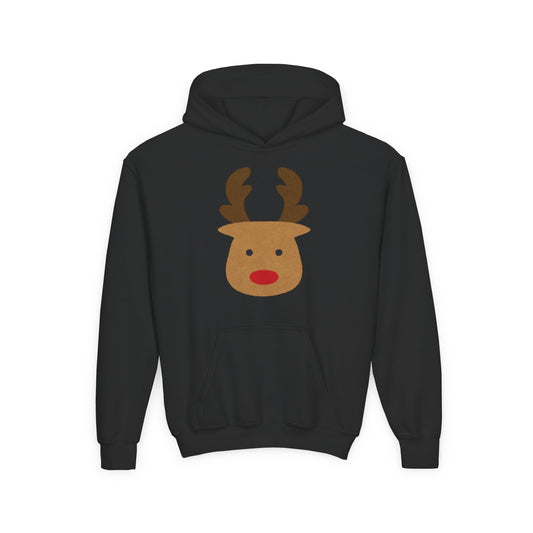 Youth Reindeer Hoodie | Cozy Kids Fun Winter Apparel | True North