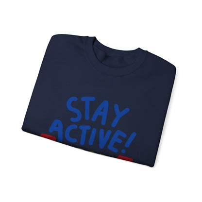 Stay Active Crewneck Sweatshirt | Gym and Casual Wear | True North