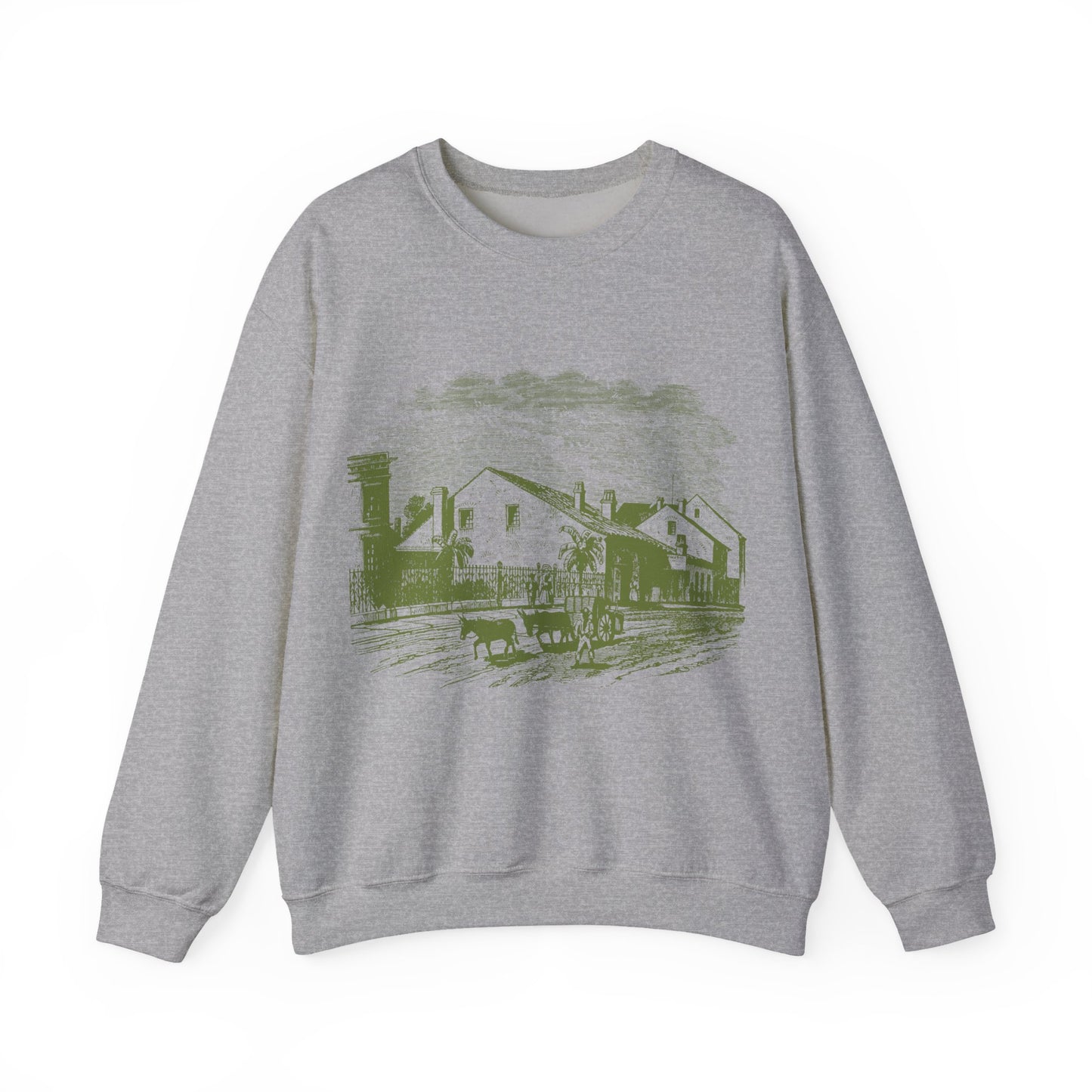 Farmhouse Graphic Crewneck Sweatshirt | Perfect for Autumn | True North