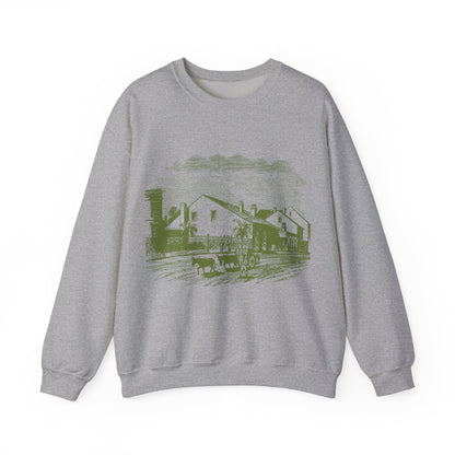 Farmhouse Graphic Crewneck Sweatshirt | Perfect for Autumn | True North
