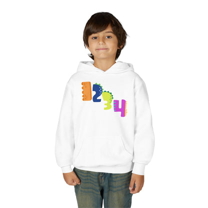 Dinosaur Birthday Sweatshirt | Fun Math Learning, Party Attire | True North