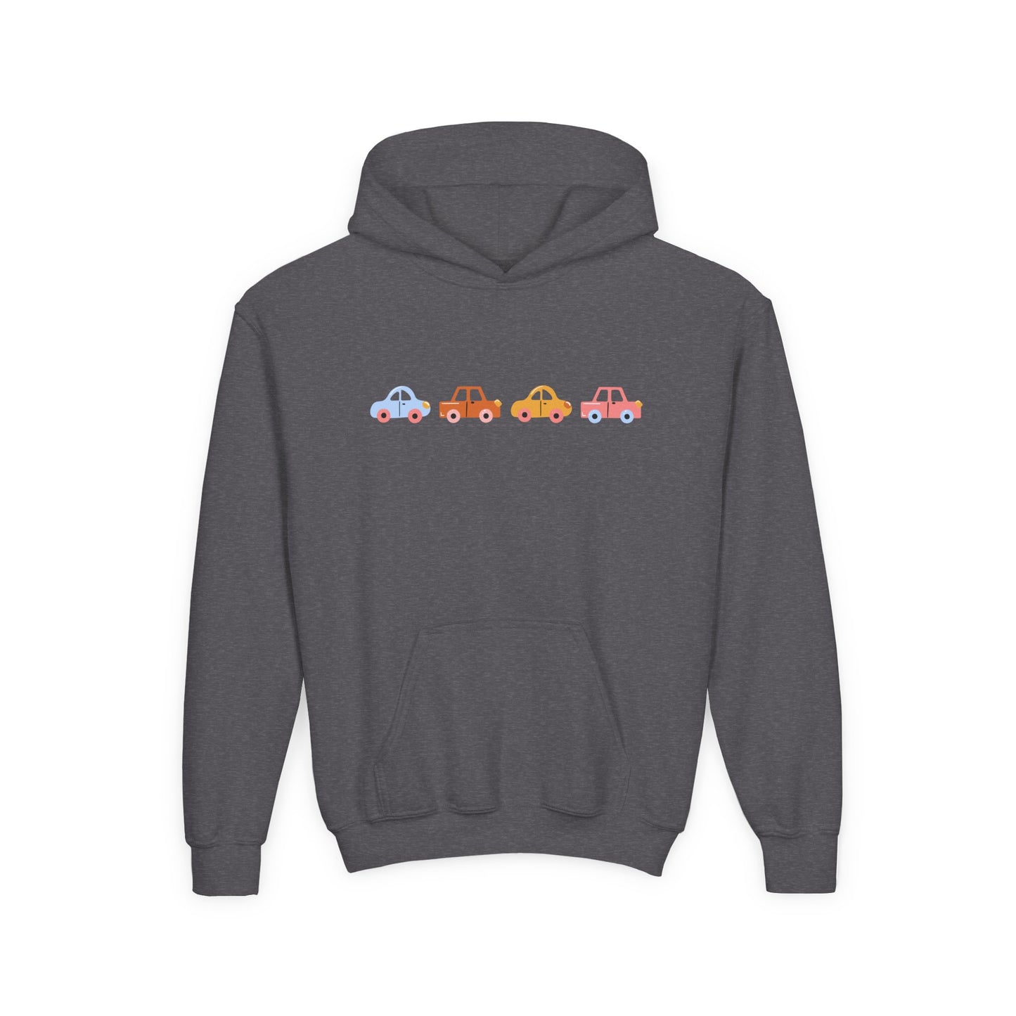 Cute Car-Themed Youth Hoodie | Adorable Sweatshirt | True North