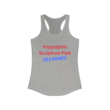 Pappajohn Sculpture Park Des Moines | Women’s Ideal Racerback Tank | True North