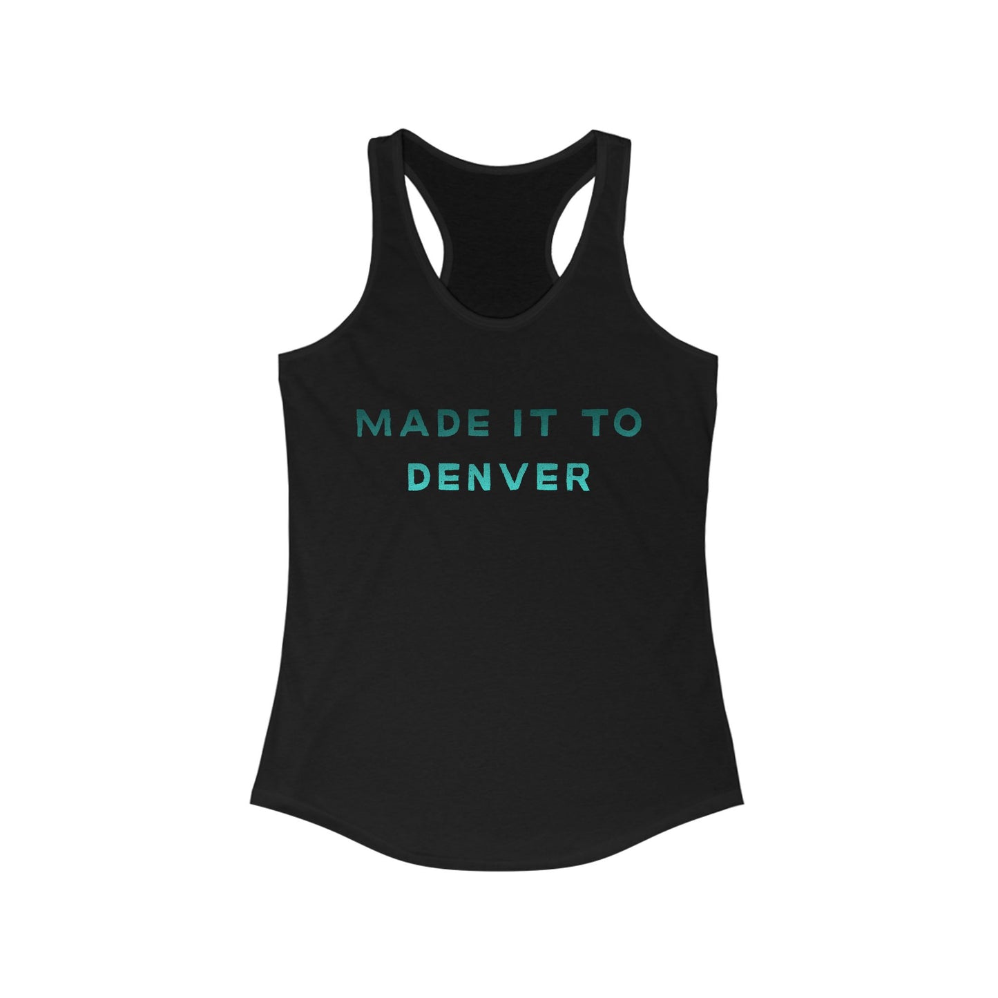 Heart belongs to DENVER | Women’s Ideal Racerback Tank | True North
