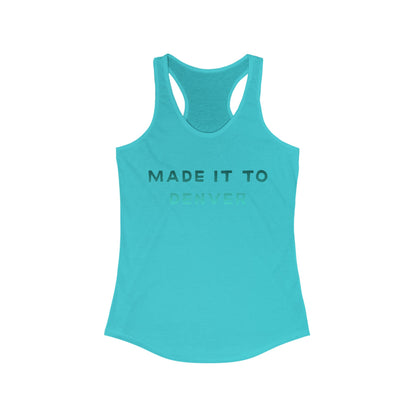 Heart belongs to DENVER | Women’s Ideal Racerback Tank | True North