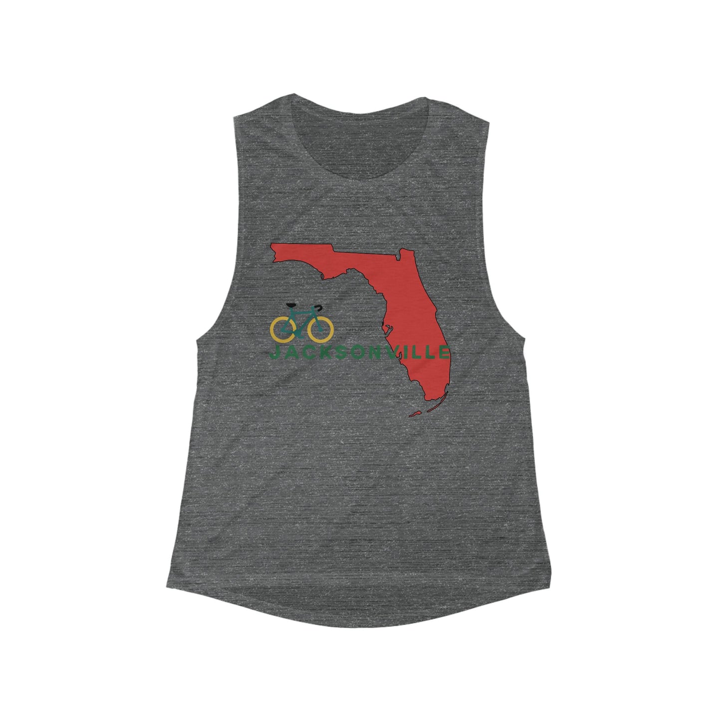 Jacksonville | Women’s Flowy Scoop Muscle Tank | True North