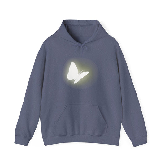 Butterfly Glow Men/Unisex Hoodie | Cozy Casual Wear | True North