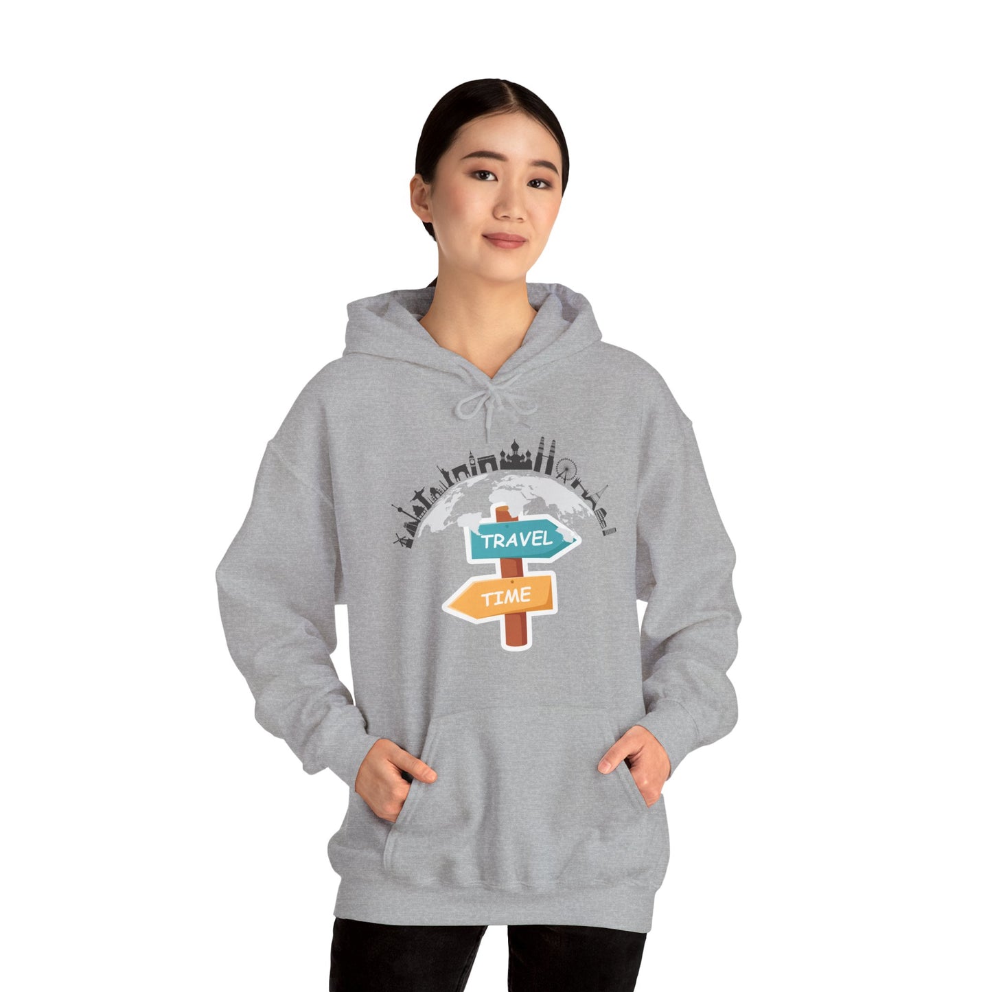 Travel Time Hoodie | Adventure Hoodie | True North