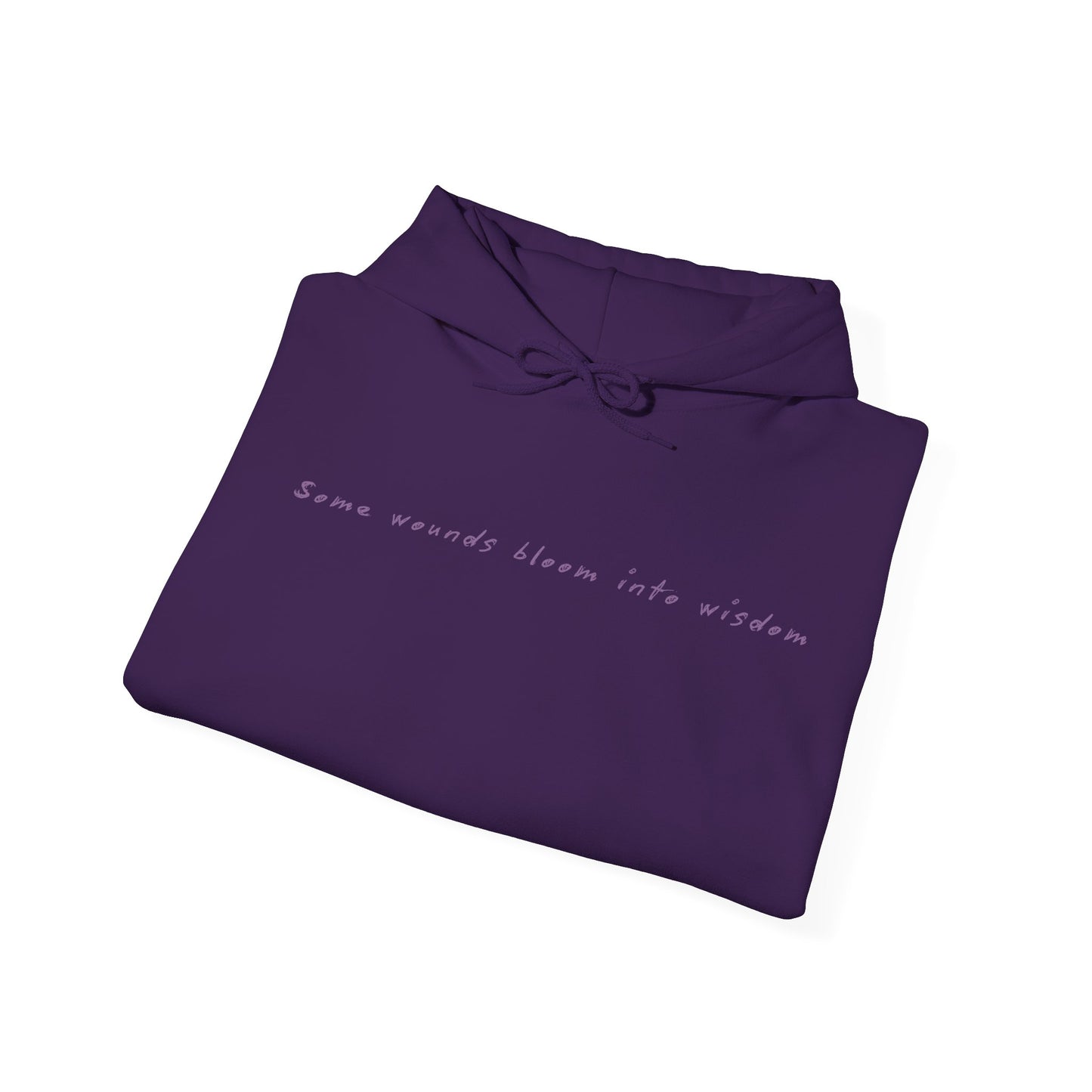 Blooming Wounds Cozy Inspirational Hoodie | True North