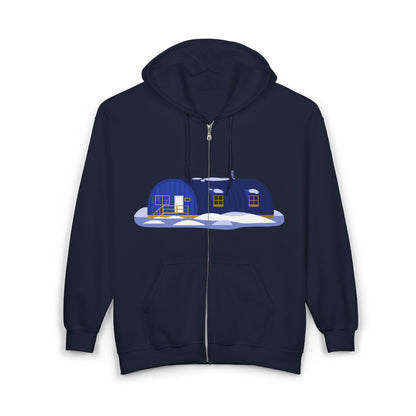 Cozy Cabin Zip-Up Hoodie | Warm Adventures | True North