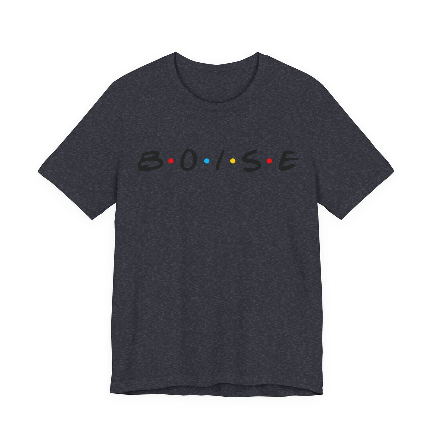 Boise Retro Friends-Style Tee — City Name Graphic T-Shirt