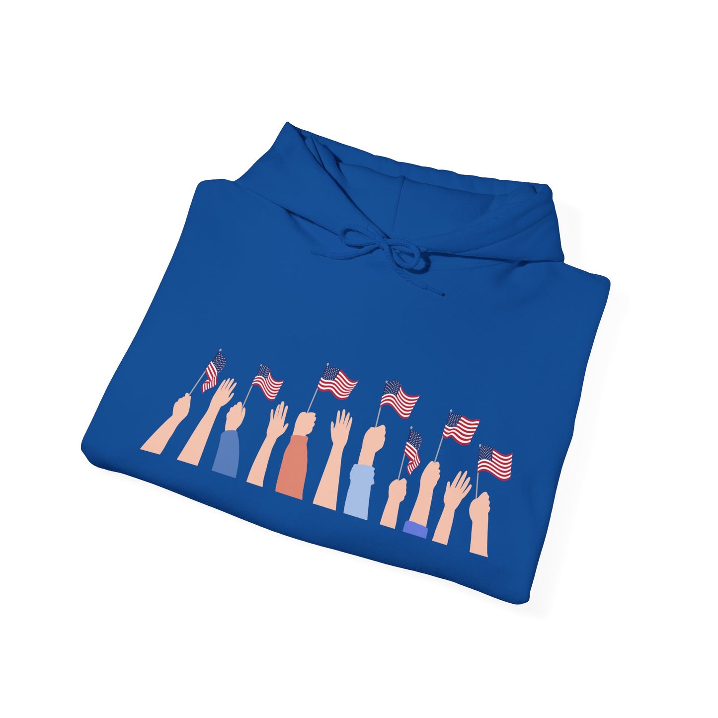 Patriotic Unisex Hoodie, Perfect for Celebrations, Casual Wear, Independence Day, Gifts for Friends and Family