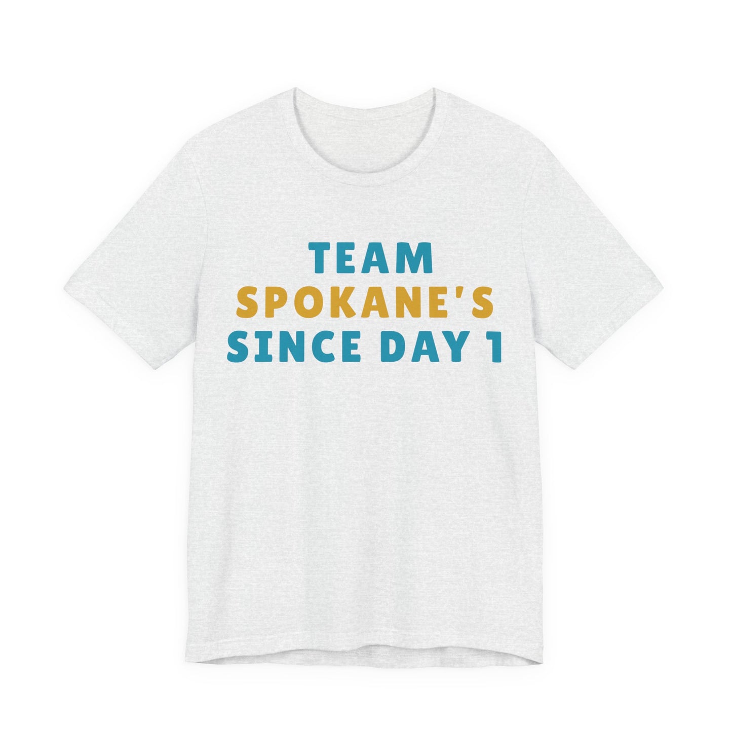 Team Spokane's Since Day 1 T-Shirt — Spokane Pride Graphic Tee
