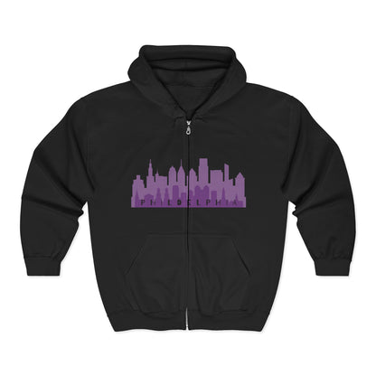 Philadelphia Skyline Zip Hoodie | City Lovers | True North