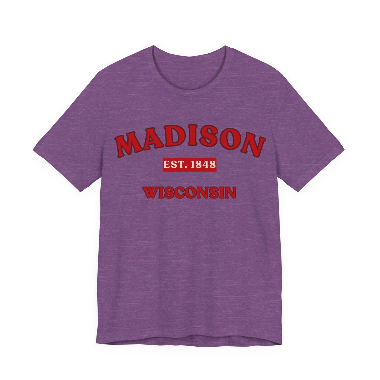 Madison Wisconsin Established 1848 JERSEY Tee
