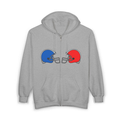 Football Rivalry Full Zip Hoodie | Cozy Sports Hoodie | True North