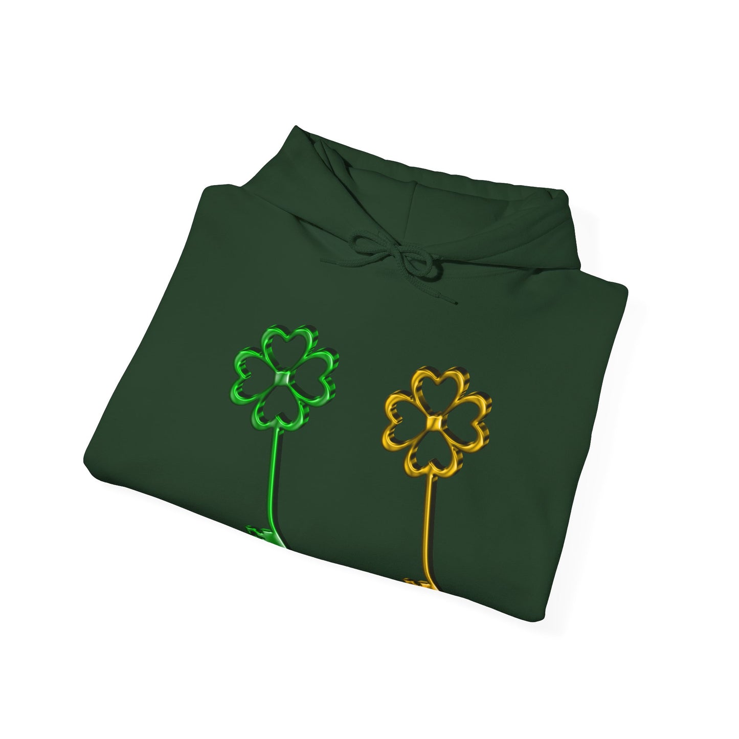 Charming Keys Hooded Sweatshirt | St. Patrick's Day Pullover | True North