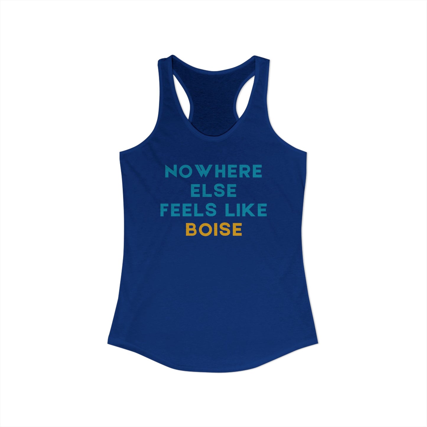 Women's Ideal Racerback Tank BOISE