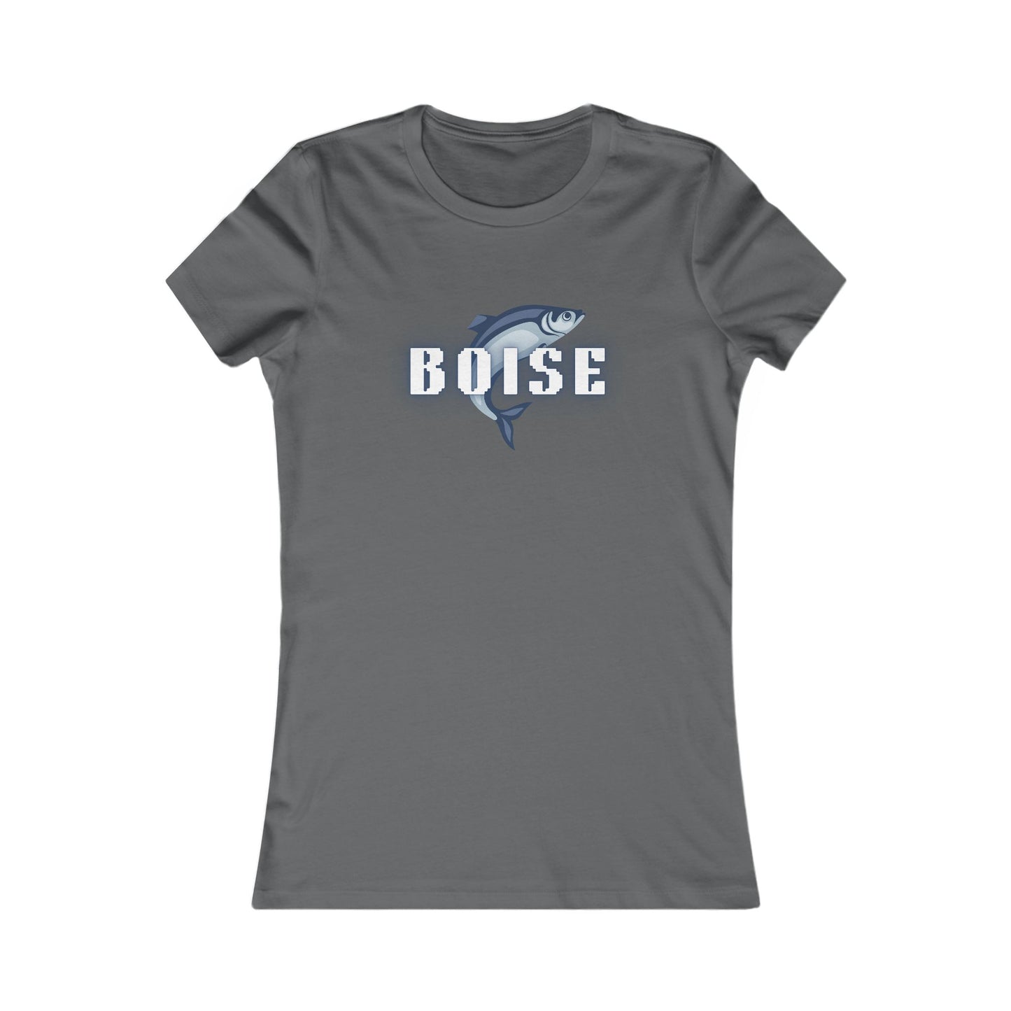 Boise Dolphin Women's Tee — Retro City Pride Graphic Tee