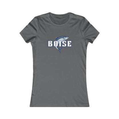 Boise Dolphin Women's Tee — Retro City Pride Graphic Tee