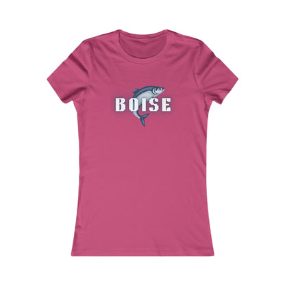 Boise Dolphin Women's Tee — Retro City Pride Graphic Tee