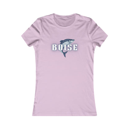 Boise Dolphin Women's Tee — Retro City Pride Graphic Tee