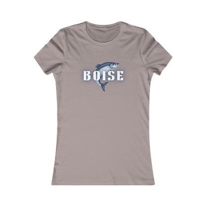 Boise Dolphin Women's Tee — Retro City Pride Graphic Tee