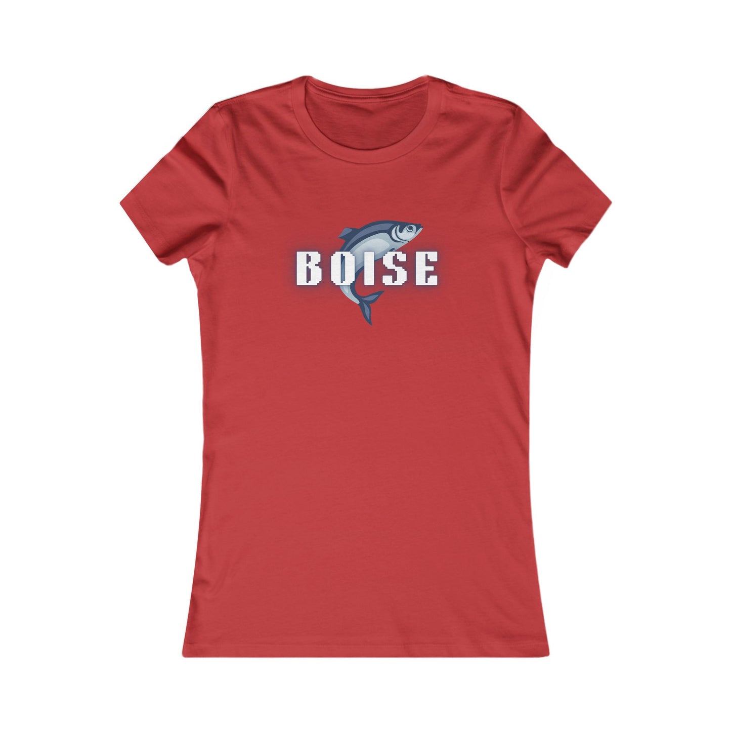 Boise Dolphin Women's Tee — Retro City Pride Graphic Tee