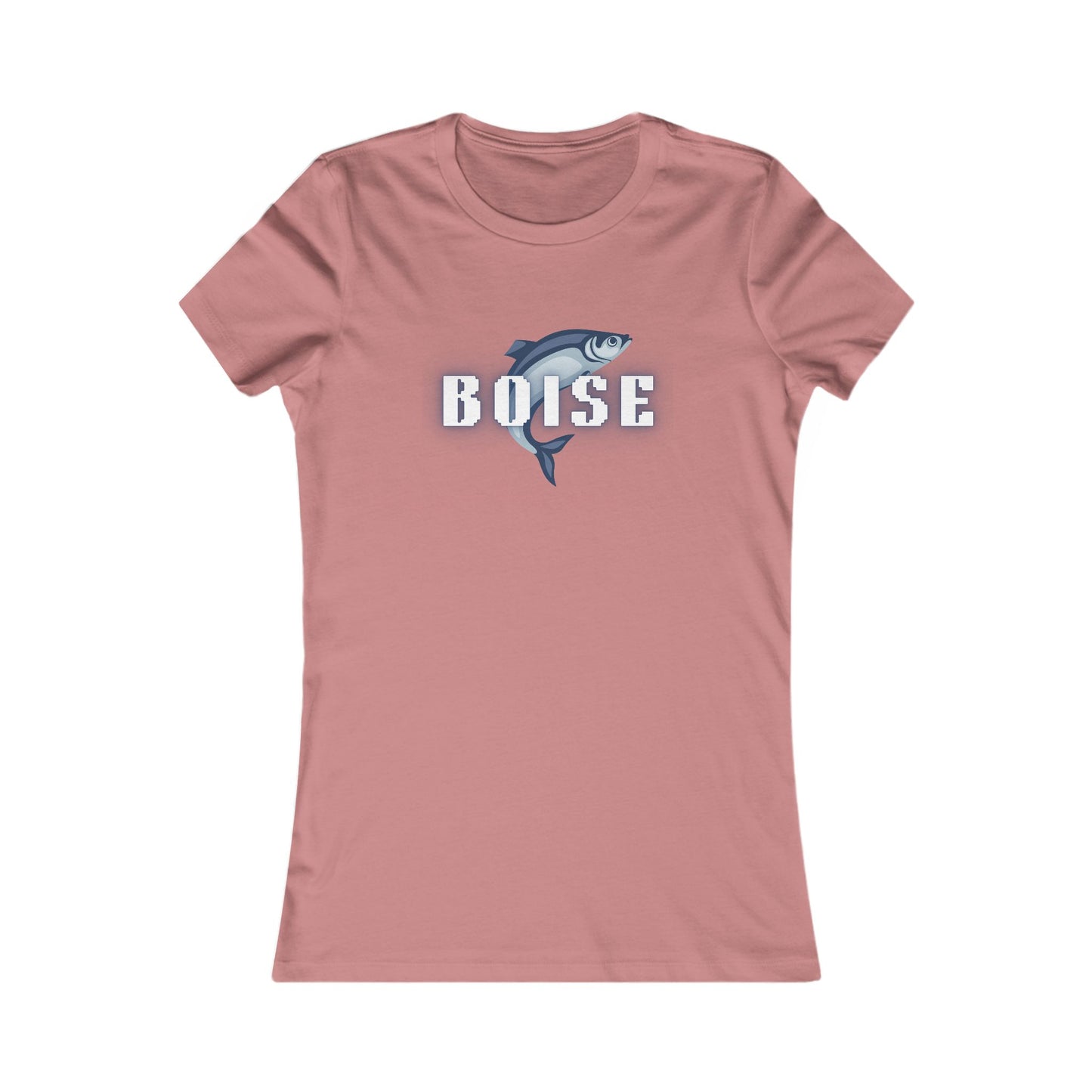 Boise Dolphin Women's Tee — Retro City Pride Graphic Tee