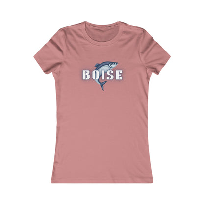Boise Dolphin Women's Tee — Retro City Pride Graphic Tee