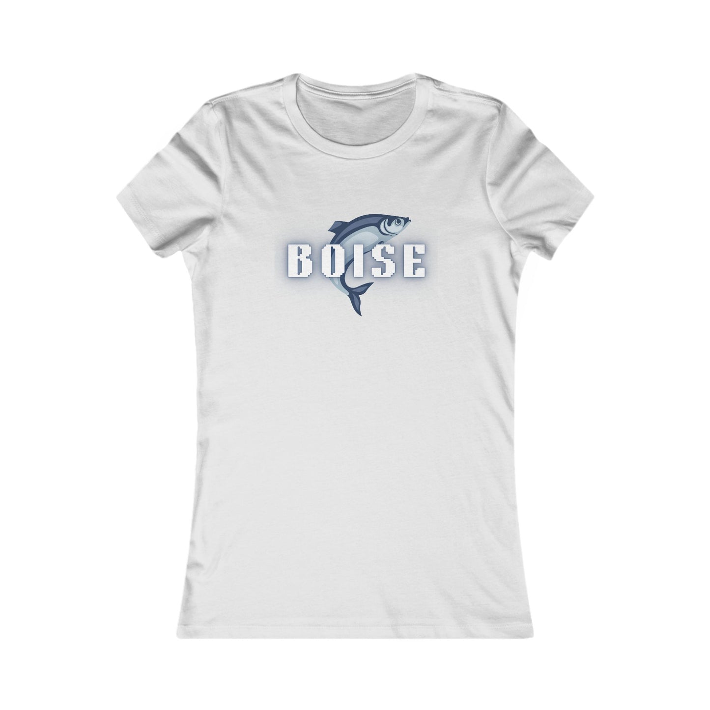 Boise Dolphin Women's Tee — Retro City Pride Graphic Tee