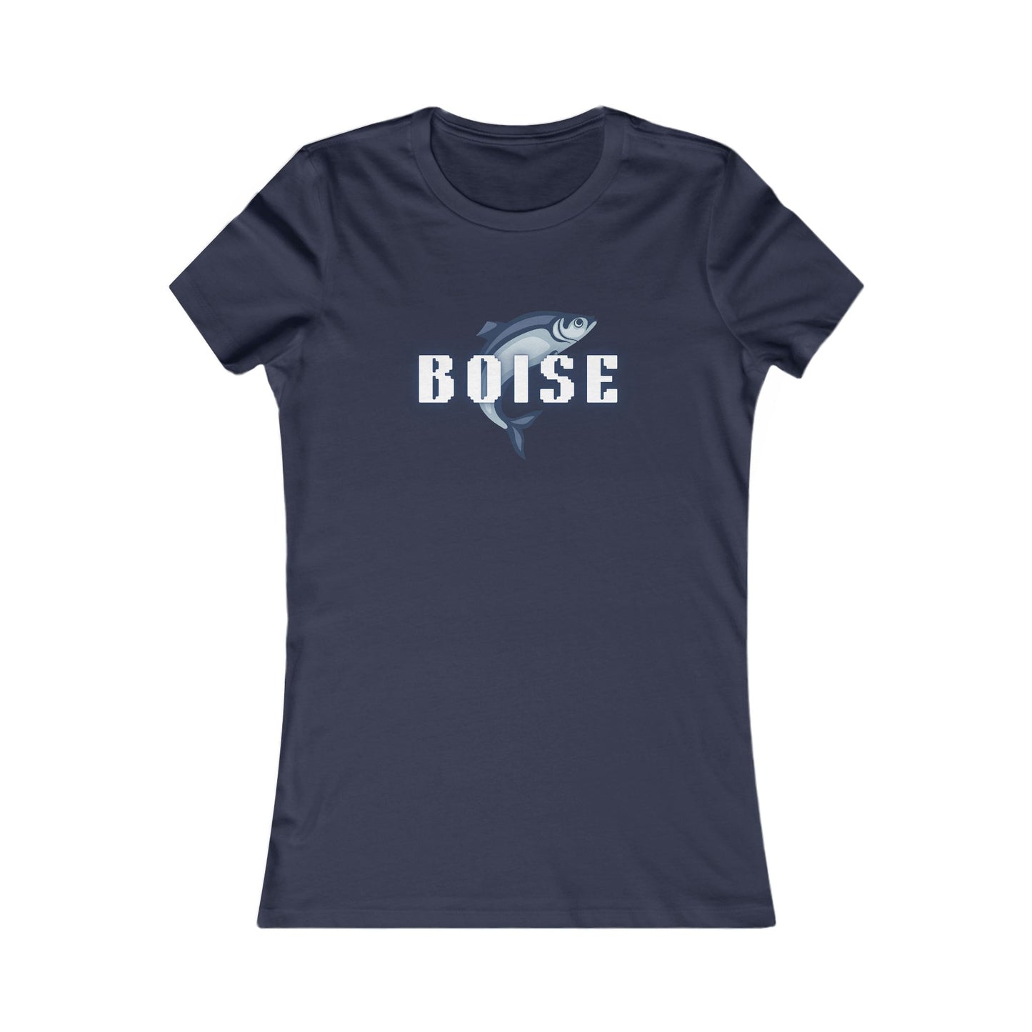 Boise Dolphin Women's Tee — Retro City Pride Graphic Tee