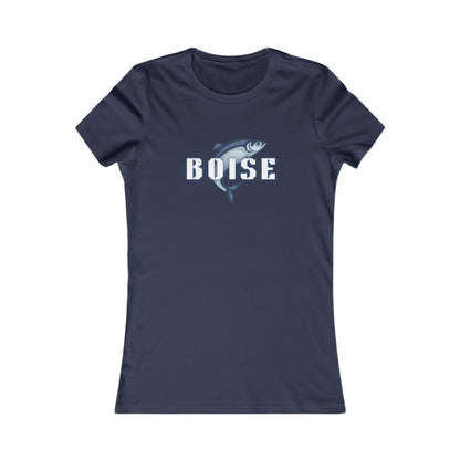 Boise Dolphin Women's Tee — Retro City Pride Graphic Tee
