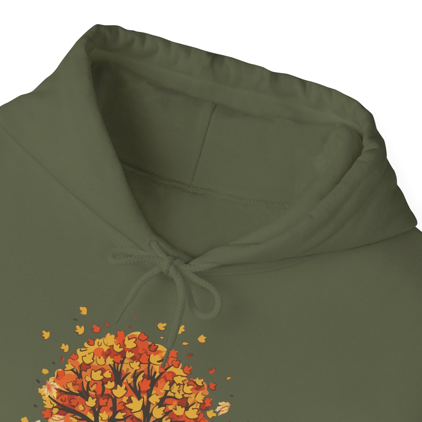 Autumn Tree Hoodie | Thanksgiving Gift, Nature-Inspired Casual Wear | True North