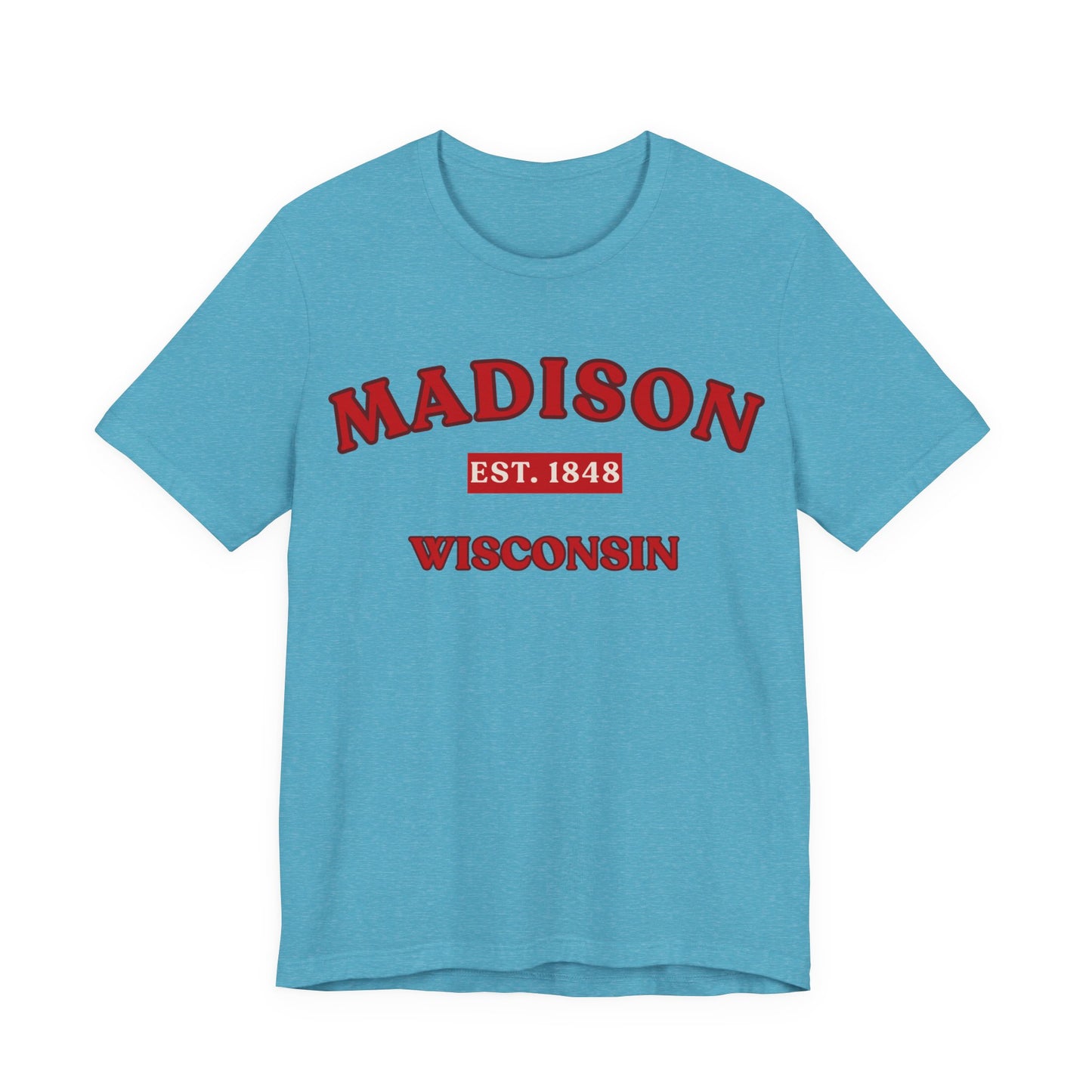 Madison Wisconsin Established 1848 JERSEY Tee