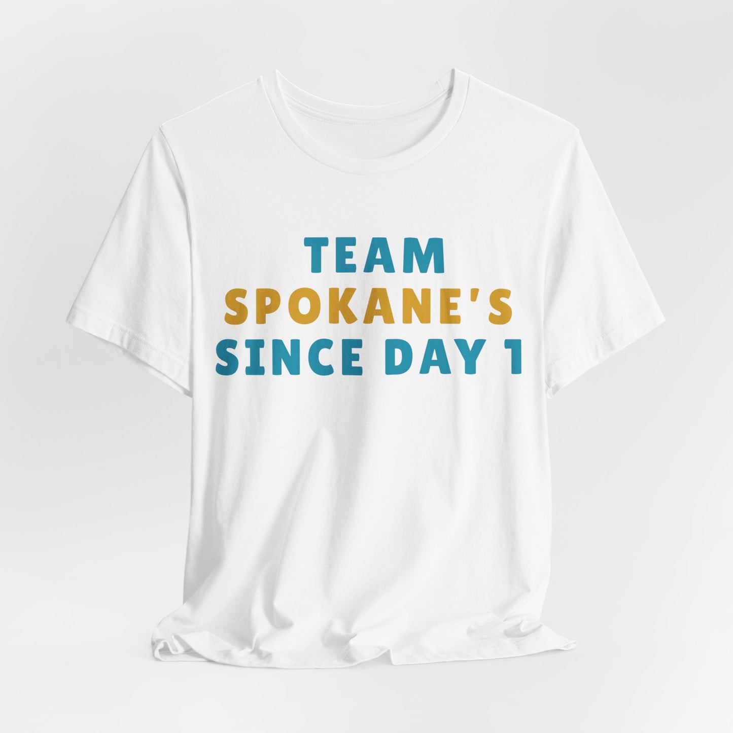 Team Spokane's Since Day 1 T-Shirt — Spokane Pride Graphic Tee