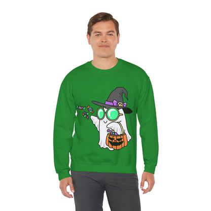 Halloween Ghost Crewneck Sweatshirt | True North