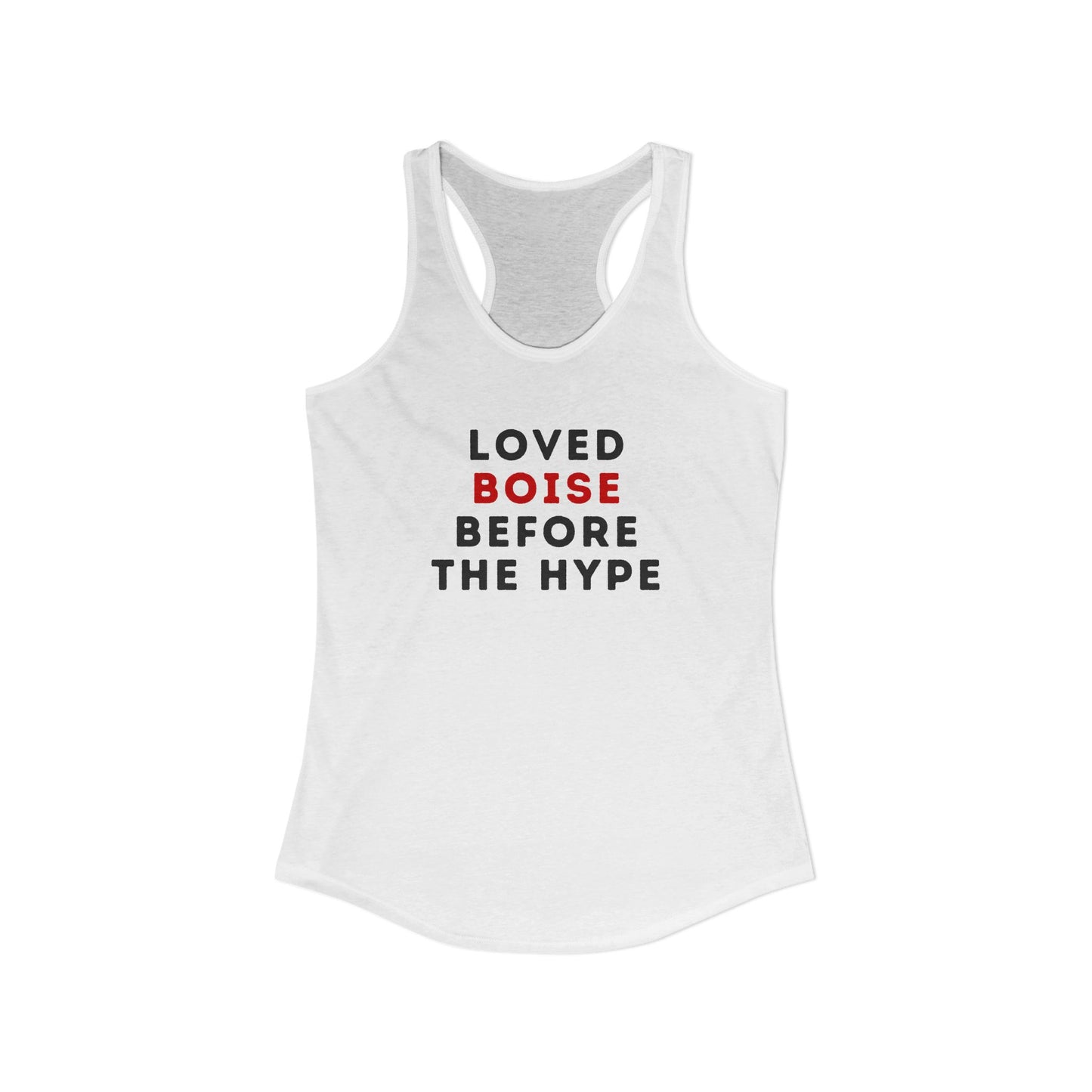 Women's Ideal Racerback Tank BOISE
