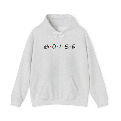 Boise Hoodie — Minimal City Logo Pullover Sweatshirt