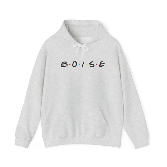 Boise Hoodie — Minimal City Logo Pullover Sweatshirt