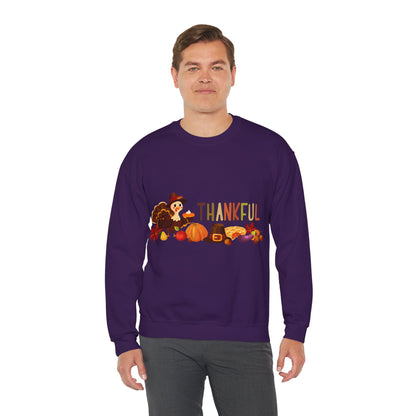 Thankful Thanksgiving Crewneck Sweatshirt  | True North