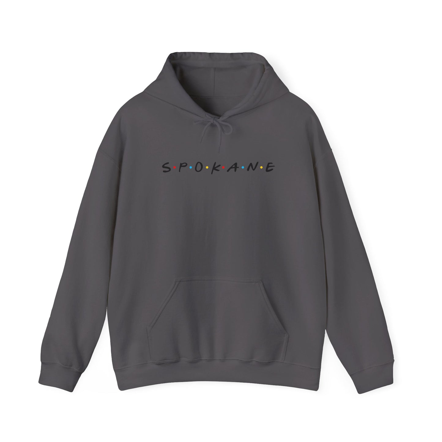 Spokane Script Hoodie - Minimal City Name Pullover