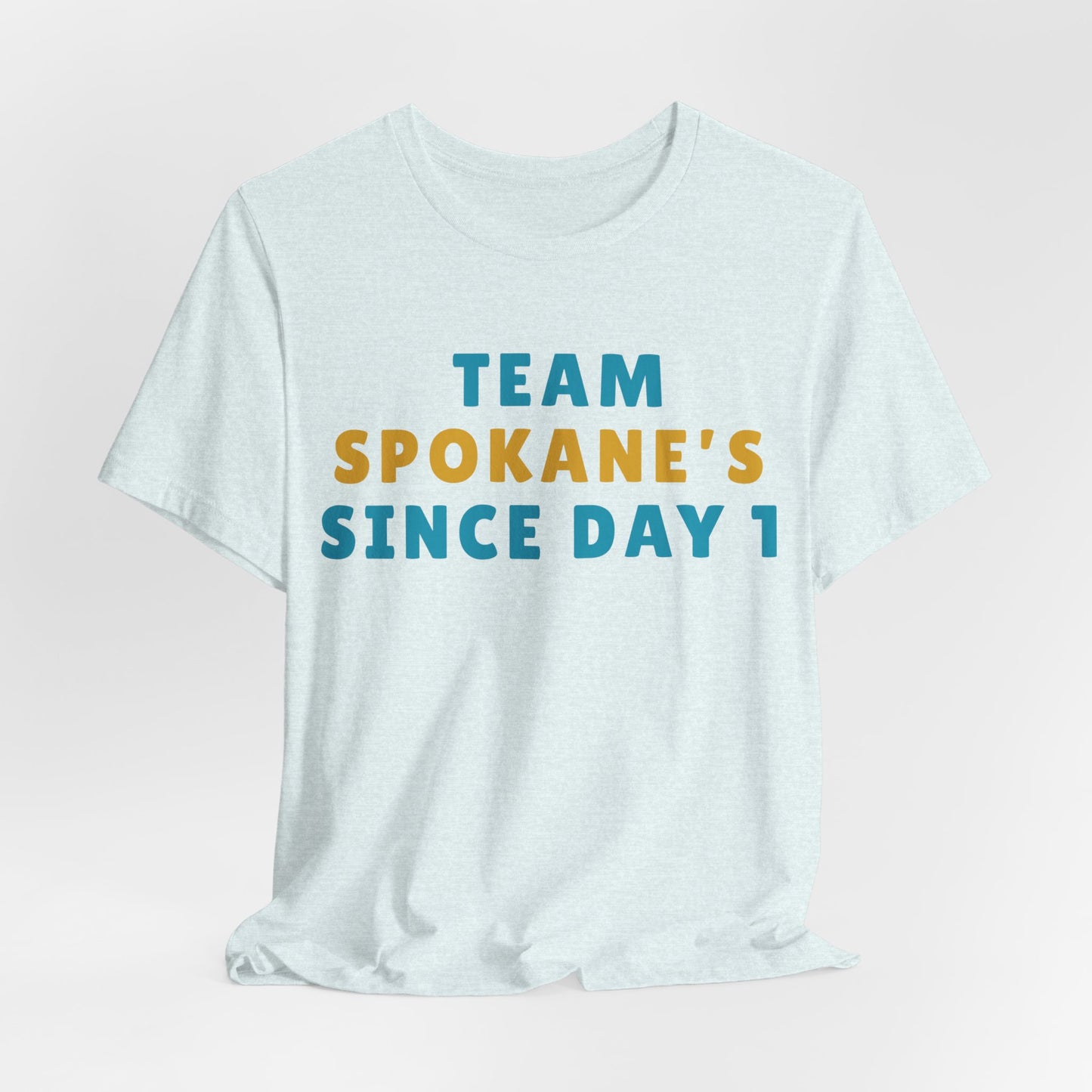 Team Spokane's Since Day 1 T-Shirt — Spokane Pride Graphic Tee