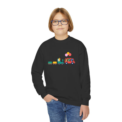 Colorful Vehicles Sweatshirt | Dino & Train | True North