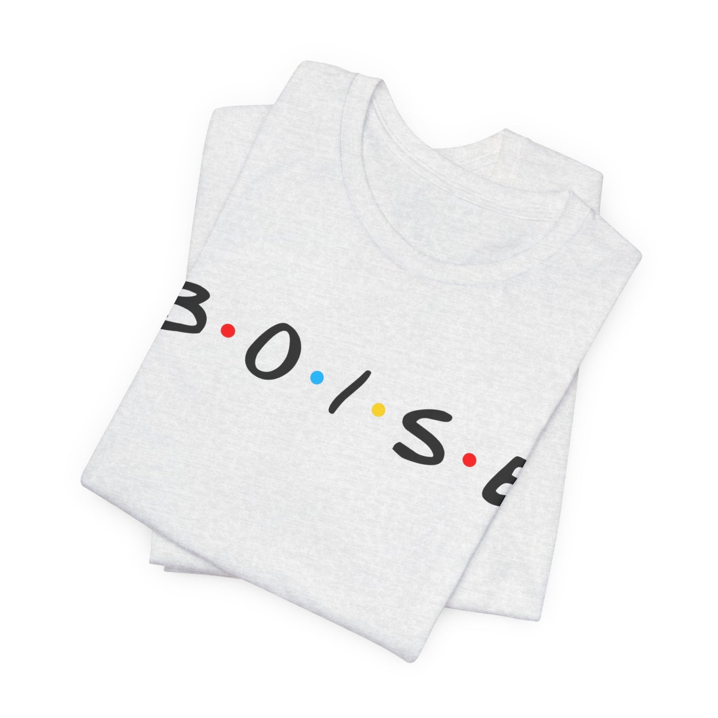 Boise Retro Friends-Style Tee — City Name Graphic T-Shirt