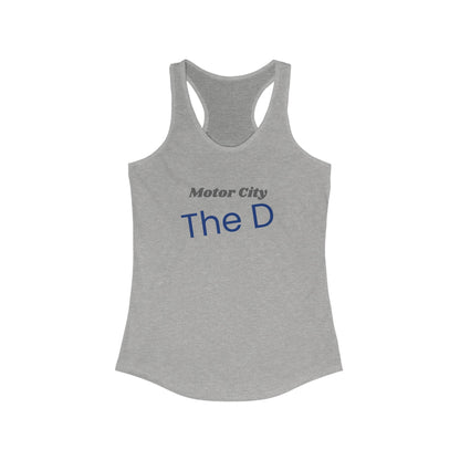 Motor City The D | Women’s Ideal Racerback Tank | True North