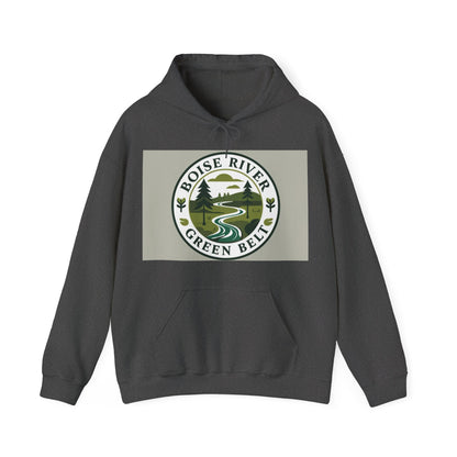 Boise River Greenbelt Hoodie — Scenic Outdoor Trail Sweatshirt