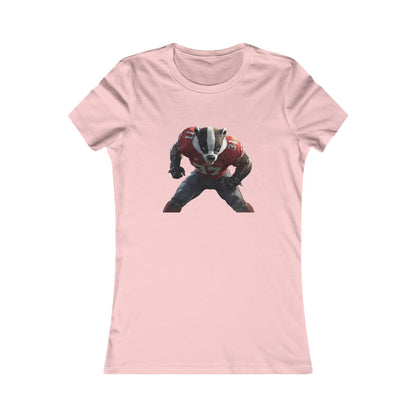 Badger Football Graphic Tee — Women's Sports Fan T-Shirt MADISON